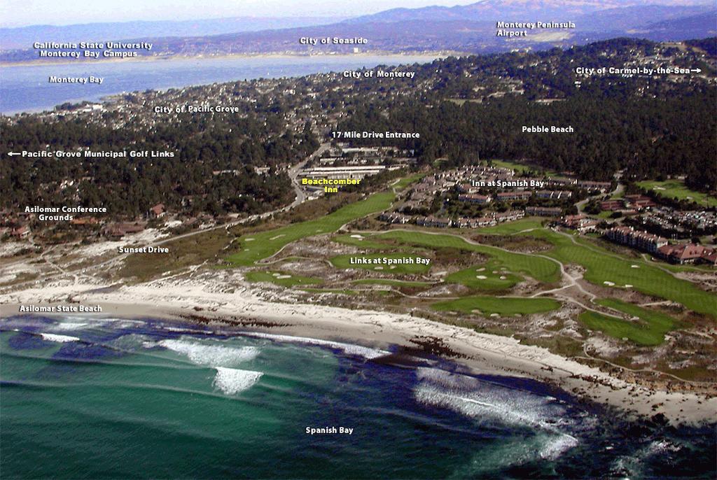 Beachcomber Inn Pacific Grove Exteriör bild